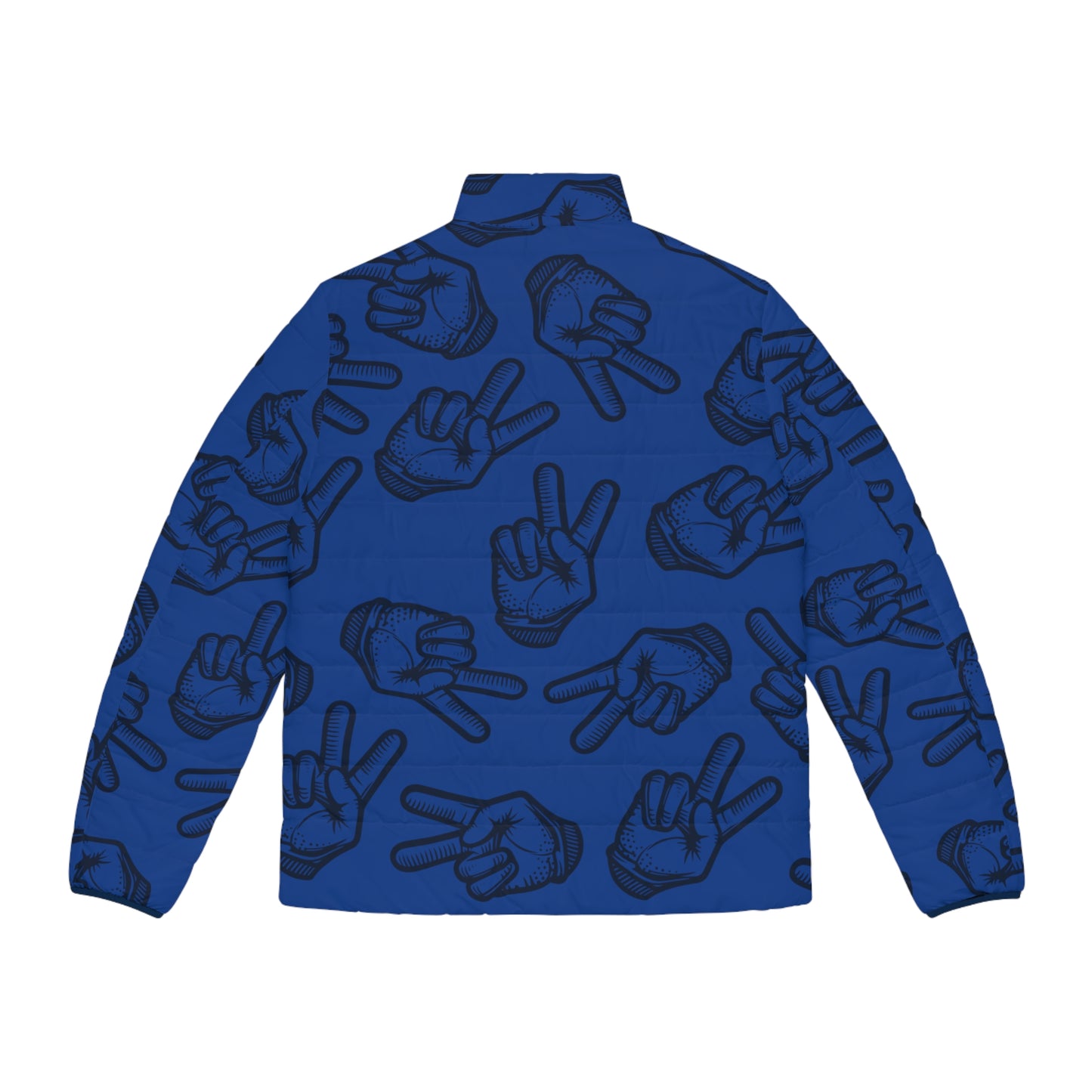 Tiny Tee Golf Print Puffer Jacket