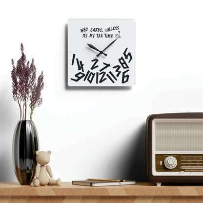 Tee Time Wall Clock
